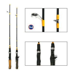 Canne à pêche OEM YuRen 1.37-1.98m 85-102g, <span class=keywords><strong>moulinet</strong></span> baitcast <span class=keywords><strong>Shimano</strong></span>, canne à pêche pour bateaux, canne à pêche à la carpe d'<span class=keywords><strong>occasion</strong></span> - Product Image 3