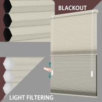 Cortinas de Lujo con Doble Cadena, Persianas Celulares de Panal, Estores Día y Noche, Persianas de Panal