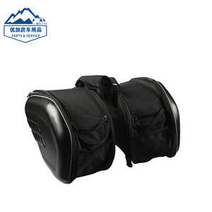 Sacoche de selle 35 L Oxford imperméable pour moto, bagages de voyage pour la conduite - Product Image 1