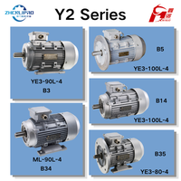 Moteur d'induction triphasé à haut rendement série Y3 YE3, boîtier en fer, 5,5 kW, 7,5 CV, 3000 tr/min, 2 pôles, moteur AC