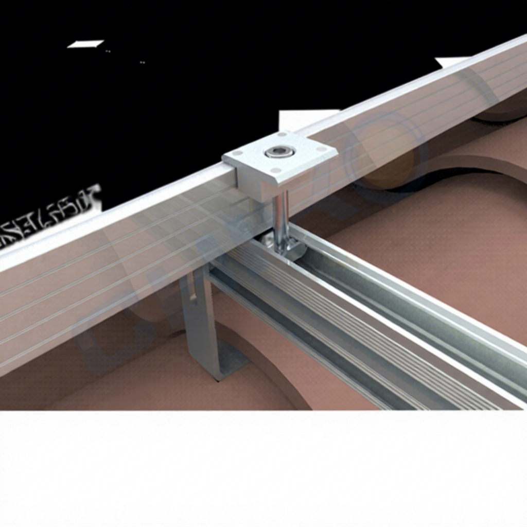 CHIKO Solar Panel Mounting Mid End Clamps CK-FZM Photovoltaic Module Installation Accessories · image 2