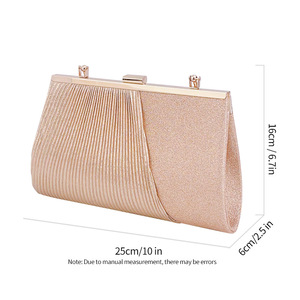 Factory Direct Sales Stick Dinner Bag Hand Chain <b>Wedding</b> Party Crystal Evening <b>Clutch</b> Bag - Product Image 6