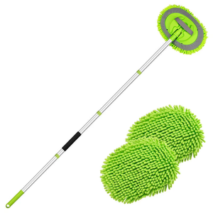 <span class=keywords><strong>Brosse</strong></span> de lavage de <span class=keywords><strong>voiture</strong></span> absorbante résistante à la saleté, balai à long manche en microfibre, balai de nettoyage - Product Image 2