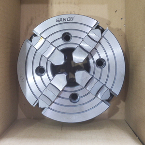 K72-200 หัวจับ 4 ขากรรไกร/หัวจับเครื่องกลึงแบบแมนนวลขนาด 200 มม./หัวจับ 4 ขากรรไกรแบบอิสระ Plc - Product Image 4