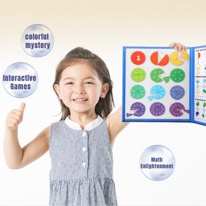 Libro Educativo <span class=keywords><strong>de</strong></span> Entrenamiento <span class=keywords><strong>de</strong></span> <span class=keywords><strong>Fracciones</strong></span> para Niños, Disco <span class=keywords><strong>de</strong></span> Descomposición <span class=keywords><strong>de</strong></span> <span class=keywords><strong>Fracciones</strong></span> Triple, Juguete Educativo <span class=keywords><strong>de</strong></span> Aprendizaje - Product Image 4