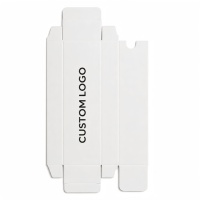 Luxuriöse, individuell bedruckte kleine Faltschachtel aus Papier für Duftprobenflaschen, Verpackung für Entdeckungssets.