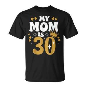 Camiseta de cumpleaños para mi mamá de 30 años, regalo para el día de la madre - Product Image 1