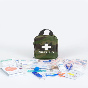 Kits de primeros auxilios para coche, caja de supervivencia, bolsa de primeros auxilios para emergencia, color rojo, fabricante - Product Image 3