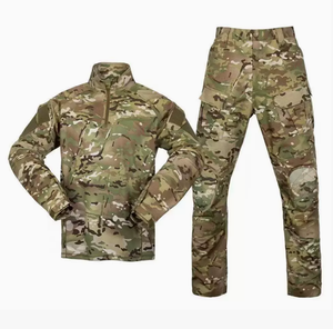 Ensemble uniforme tactique noir SFB A5 711, pantalon et chemise, respirant, toutes saisons, vêtements d'entraînement, matière nylon - Product Image 3