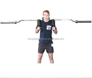 Steel <span class=keywords><strong>Gym</strong></span> Fitness Training Barbell Arch Levantamiento de pesas Safety Squat Bar - Product Image 4