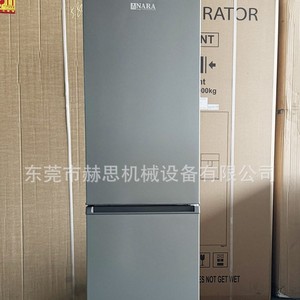 NARACorp Refrigerator 230L Bottom <b>Freezer</b> Manual Defrost Electric 2 Doors <b>Silver</b> Gray Black Export - Product Image 4
