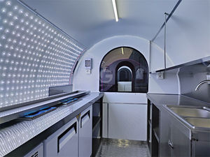 משאית מזון מצוידת למכירה אירופה עגלת אוטומטית של תה קפה בועת ויתור מותאם אישית - Product Image 5