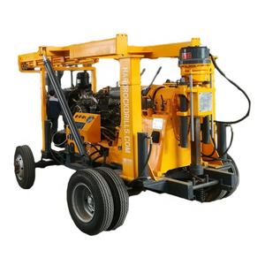 Hot Bán <span class=keywords><strong>Mini</strong></span> Nước Cũng Khoan Giàn Khoan Máy Xúc Giàn Khoan Trailer Gắn Nước Welling Giàn Khoan Cho Kỹ Thuật - Product Image 4