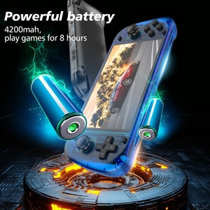 <span class=keywords><strong>Console</strong></span> <span class=keywords><strong>de</strong></span> <span class=keywords><strong>jeu</strong></span> portable R50S, système Linux open source, processeur RK3326 Quad Core, batterie 4200 mAh, plus <span class=keywords><strong>de</strong></span> 20 simulateurs, lecteur <span class=keywords><strong>de</strong></span> jeux vidéo portable - Product Image 2