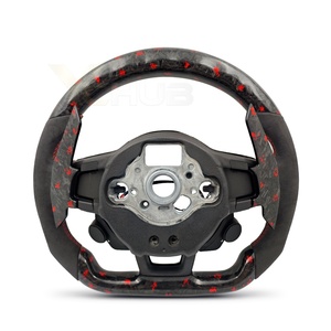 <span class=keywords><strong>Volante</strong></span> LED de Fibra de <span class=keywords><strong>Carbono</strong></span> Forjado Rojo Personalizado para VW Volkswagen <span class=keywords><strong>Golf</strong></span> 5 6 7 R MK5 MK6 MK7 <span class=keywords><strong>GTI</strong></span> Polo Passat B8 - Product Image 2