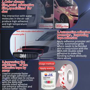 Promotor de Adhesión para Cinta WANJIAN Primer 94, Aumenta la Adherencia, Cinta de Doble Cara, Vinilo para Envolver Automóviles, 946 ml, Amarillo Pálido, Venta al por Mayor - Product Image 3