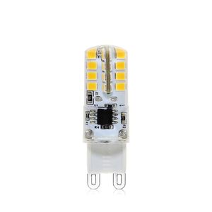 Dimmable G9 <b>LED</b> Bulb 3W SMD2835 2700K Warm White No Flicker Halogen Replacement Energy Saving for Chandelier Pendant Light — OEM - Product Image 2