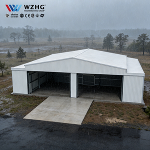 Hangar d'aviation en structure métallique antirouille pour jets privés - Vente en gros - Product Image 1