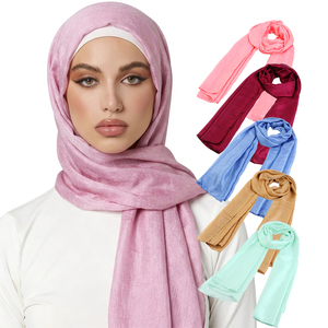 <span class=keywords><strong>Voile</strong></span> de prière musulmane à motif arabe, foulard respirant pour femme, châle long, turban, hijab musulman - Product Image 1