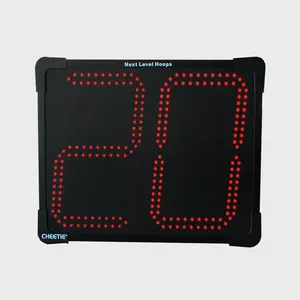 CHEETIE CP011大型24秒倒计时电子篮球点显示发光二极管12英寸射门时钟