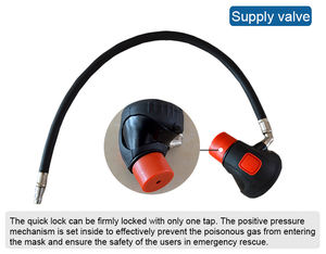 In sich geschlossenes Atemgerät Atemschutz gerät Atemschutz gerät für Feuerwehr leute - Product Image 4