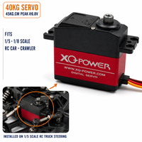 Servomoteur Crawler XQ-POWER XQ-S3240M 40KG en aluminium, moteur central étanche pour voiture RC et avion RC 6.8V, direct usine