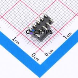 A200US-WS05P-PC075 Pin Header SMD,P=2mm Connector 2x5P Square Hole Double Row 10P - Product Image 2