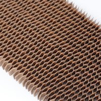 Rouleau de papier ondulé hexacomb recyclé avec revêtement simple face compatible sérigraphie pour la protection des emballages