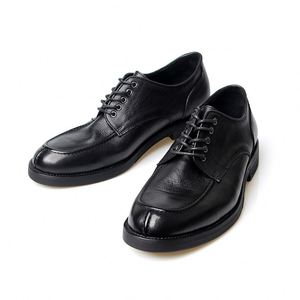 Mocassins Oxford à lacets pour hommes, bout carré, en cuir véritable, légers, respirants, antidérapants, pour le bureau et les occasions formelles - Product Image 4