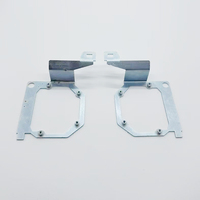 Pièces de véhicule, accessoires d'éclairage, support de montage de projecteur LED pour Ford F150 2017-2019, cadre de projecteur de phare de voiture