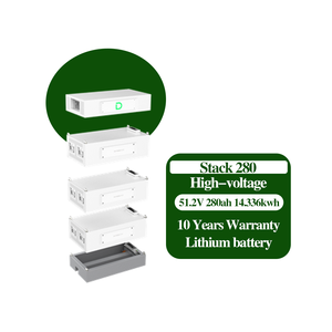 Stack280แบตเตอรี่ลิเธียมไอออน51.2โวลต์30kwh 80KW 100KW ระบบเก็บพลังงานที่บ้านแบตเตอรี่พลังงานแสงอาทิตย์แรงดันสูง - Product Image 1