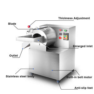 Portable Electric Automatic Fruit Chopper Mango Pineapple Vegetable Chopper Vegetable <strong>Sheet</strong> Slicer <strong>Cutter</strong> Machine - Product Image 2