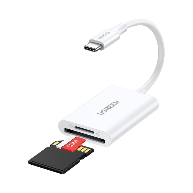 UGREEN SD Card Reader USB C, High-Speed USB C Micro Card Reader Adapter Type C Memory Card Reader 170MB/s
