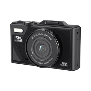 5K Ultra HD Digital Camera, 180. <b>Shooting</b> Angle, Flip Screen, 18x Zoom, WiFi, Autofocus. Suitable for Beginners DC1807 1)5K Ultr - Product Image 1