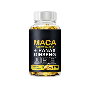 Oem <strong>Capsules</strong> Immune Support Max Man Plus Ginseng Velvet Antler Softgel <strong>Capsules</strong> Maca Male Vitamin Supplements Adults 60-count - Product Image 1