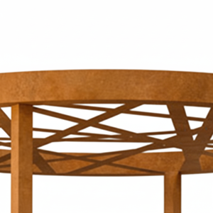 GNEE Gazebo compact pliable en acier corten pour petits balcons et espaces limités - Product Image 1