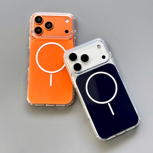 Coque magnétique JOYPORODO B422 pour iPhone 18 17 16 15 14 13 12 11 Pro Max – Étui transparent en acrylique avec aimant pour chargement sans fil - Product Image 3