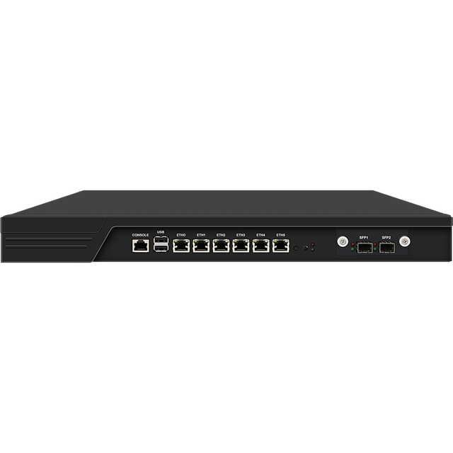 Zynshield 1U Rackmount Firewall Appliance With Intel 6th/7th/8th/9th Gen 6 Intel I226 2.5G NICs Max. 64GB DDR4 SO-DIMM RAM