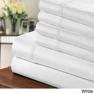 Hotel Home Wedding Hospital King Size <strong>Fitted</strong> Bed <strong>Sheet</strong> 100% Bamboo Fabric <strong>Floral</strong> Leaves Anti-Bacteria Cooling Character 4-Piece - Product Image 3