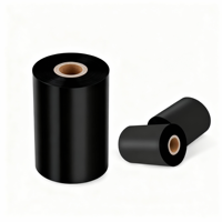 Cinta de Transferencia Térmica Z0B de Cera y Resina de 110 mm x 300 m para Impresora de Etiquetas