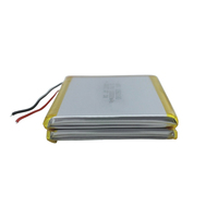 Batterie Lipo 1160100 à vente chaude, batterie polymère au lithium rechargeable 3,7 V