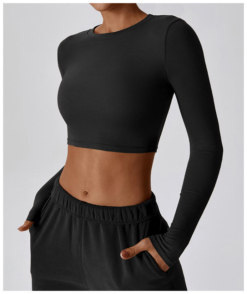 black long sleeves set