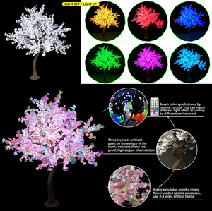 Lampu Lanskap LED Daun <span class=keywords><strong>Maple</strong></span> Terkontrol DMX Terbaru untuk Dekorasi Pintu Masuk Taman, Pusat Perbelanjaan, dan Tempat Wisata - Product Image 4