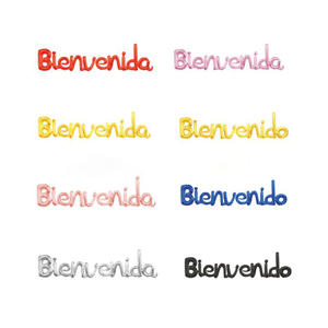 Escritura combinada en español, Bienvenido a casa a <span class=keywords><strong>la</strong></span> <span class=keywords><strong>fiesta</strong></span>, Globo Mylar, globo de bienvenida, decoración de <span class=keywords><strong>fiesta</strong></span> en casa para bebés - Product Image 2