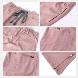 Nouvel ensemble de blouses d'infirmière en polyester et élasthanne, uniforme médical pour femmes, vêtements de travail doux et respirants pour infirmières et médecins en milieu hospitalier - Product Image 4