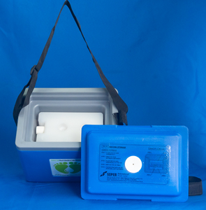 Portable <b>Custom</b> Modern Thermal <b>Insulated</b> Cooler <b>Box</b> 12L with Reusable PP & PE Ice Pack for Outdoor Camping and Medical Use - Product Image 6