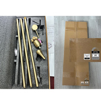 Mitigeur de lavabo en laiton suspendu avec goutte d'eau de luxe moderne robinet de lavabo encastré au plafond lavabo de salle de bain robinet d'évier