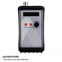 Compteur de particules portatif pour intérieur, instrument compact de surveillance de la qualité de l'air