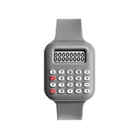Montres-bracelets numériques LED électroniques multifonctionnelles en silicone pour enfants, style sportif, simple et amusant, avec calculatrice et horloge, vente en gros à prix abordable
