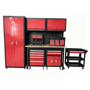 Sistema de Gabinetes para Herramientas de Garaje de Alta Resistencia, Diseño Modular, Banco de <span class=keywords><strong>Trabajo</strong></span>, OEM/OBM Personalizable, Almacenamiento para <span class=keywords><strong>Taller</strong></span> en Acero Laminado en Frío - Product Image 1